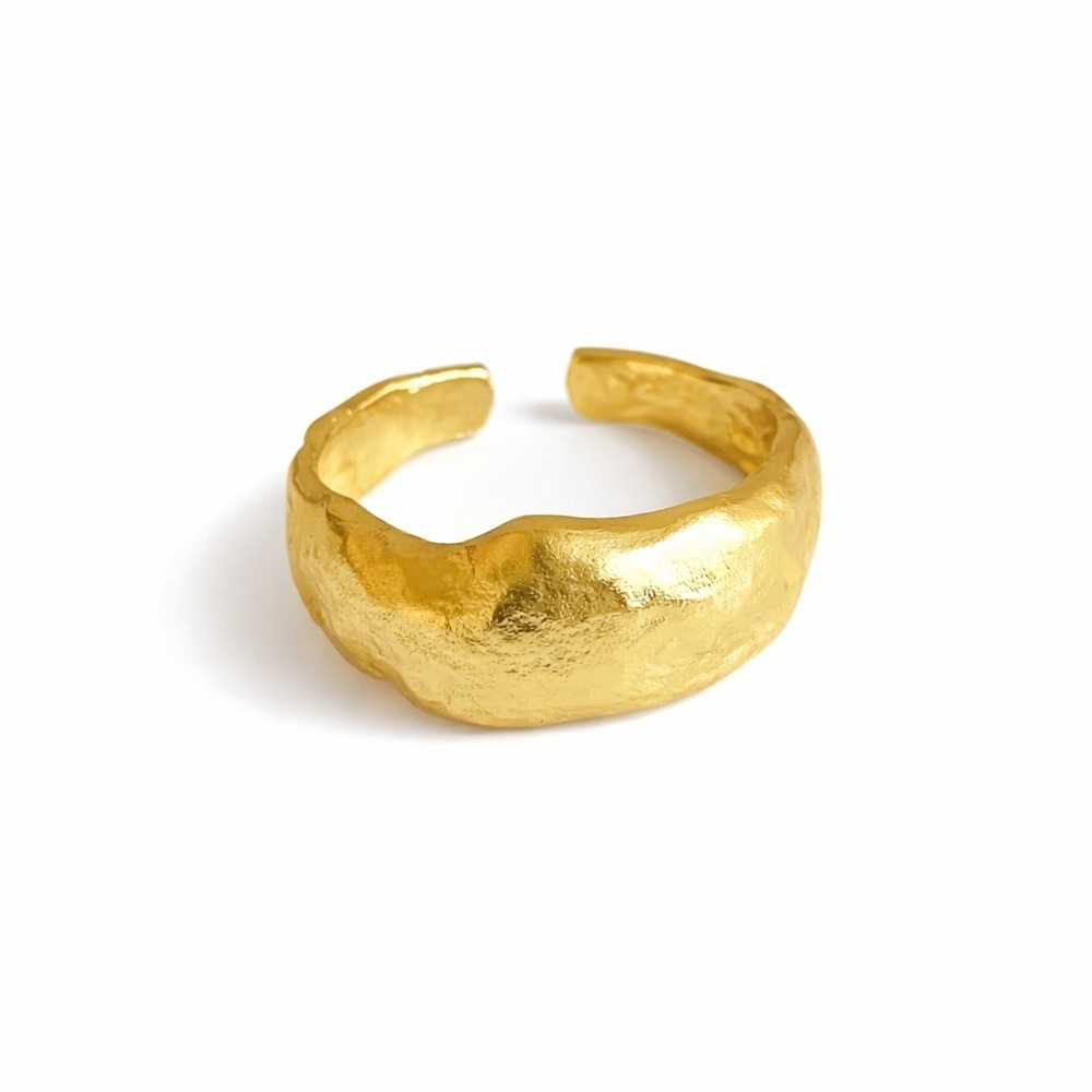 Elegant Gold Trendy Fashion Ring